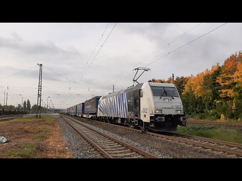 Führerstandsmitfahrt Fulda - Bremen, Baureihe 185, Teil 1 von Fulda nach Bad Sooden Allendorf