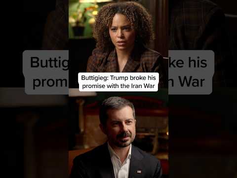 Buttigieg: Trump broke his promise with the Iran War