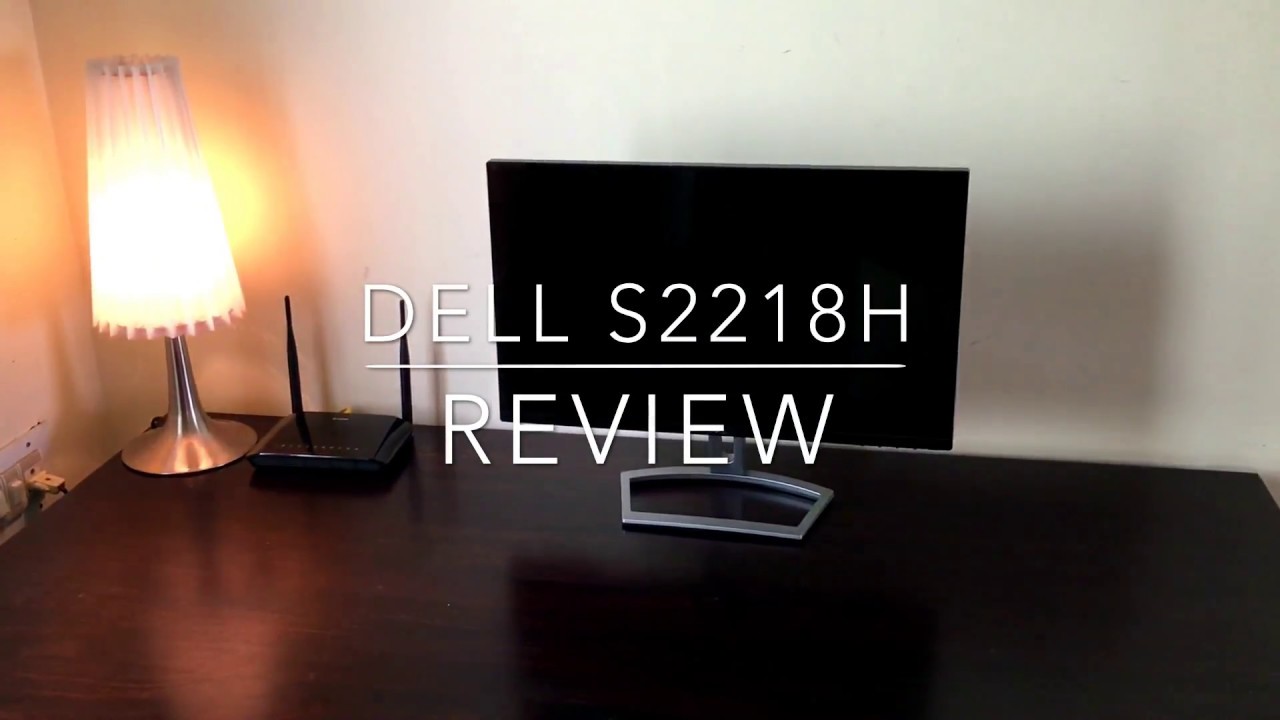 Монитор DELL 21.5" S2218H черный