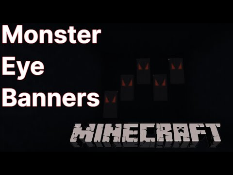 Minecraft: Monster Eye Banners