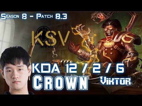 KSV Crown VIKTOR vs ANIVIA Mid - Patch 8.3 KR Ranked