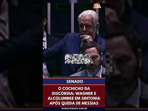 O COCHICHO DA DISCÓRDIA: WAGNER E ALCOLUMBRE EM SINTONIA APÓS QUEDA DE MESSIAS