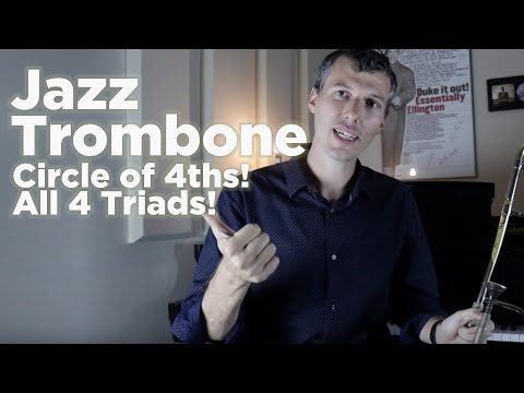How do I use the Circle of 4ths in Jazz? What are the four types of triads?