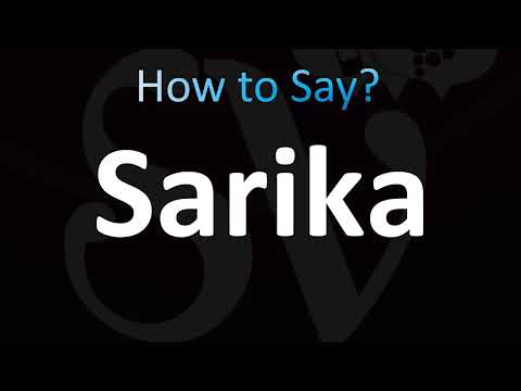 How to Pronounce Sarika (CORRECTLY!)