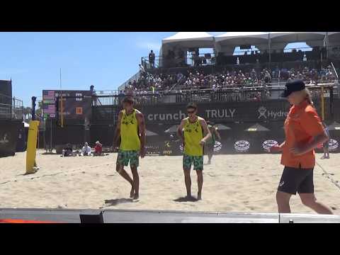 FIVB/AVP CB:  Mayer/Tr.Crabb vs Gibb/Ta.Crabb (5/4/18)
