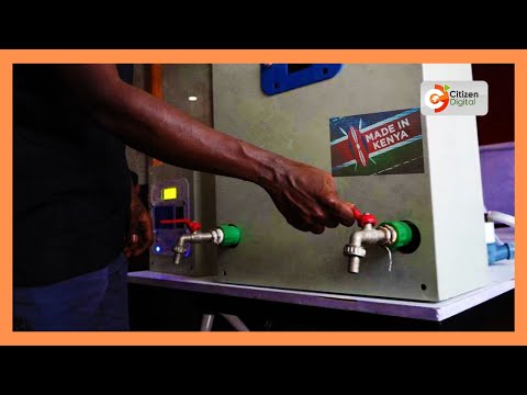 Made In Kenya: Entrepreneur creating innovations to manage water supply