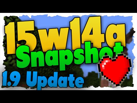 TutorialCenter - Minecraft Snapshot 15w14a Review - 1.9 Update-Name!