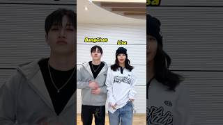Download lagu Lisa's reaction when she saw BangChan not lifting his shirt like her! 🤣🤩 #blackpink #lisa mp3
