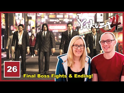 A NAILBITING FINAL BOSS FIGHT! FINALE - REQUIEM | Let's Play Yakuza 4 Remastered | Part 26 (Ending)