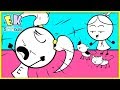 Twins Pet Cats Indoor Play Copy Cat EK Doodles With Emma Kate