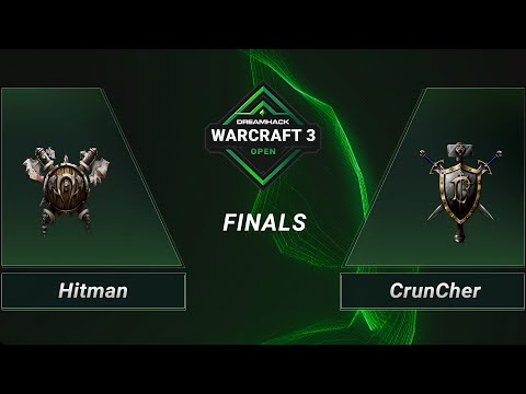 WC3 - Hitman vs. CrunCher - Finals - DreamHack WarCraft 3 Open Winter 2021 - NA