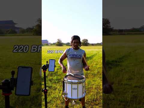220 BPM Quadruple Stroke Roll