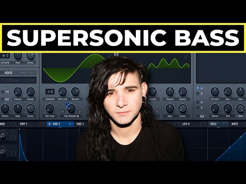 How to Make the "Supersonic" Bass by Skrillex, Noisia [Serum Tutorial]