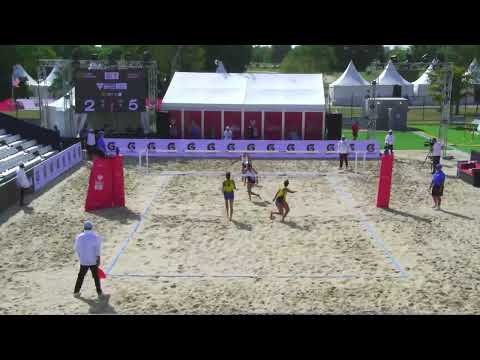 Barbara /Carol (BRA) 0 x 2 Clancy /Mariafe (AUS) Cronologico Doha