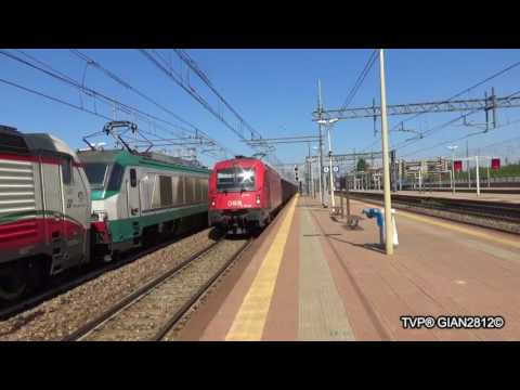 ÖBB, DB & Captrain Cargo in Milan - Rogoredo Full Throttle Vol  2 22042017