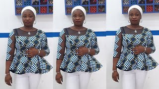 How to make SIX & EIGHT PIECES BLOUSE using on