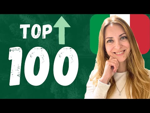 100 essential words in Italian - for beginners