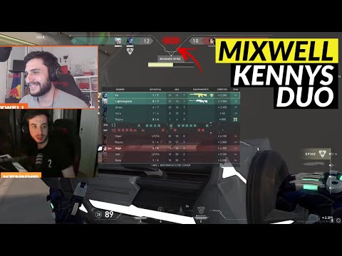 G2 Mixwell Duo with KennyS wins 4v5 in Valorant