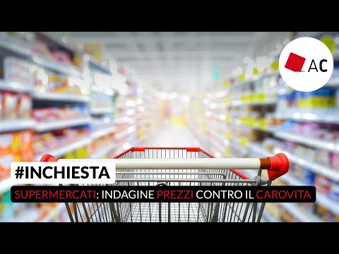 Supermercati, indagine prezzi contro il carovita