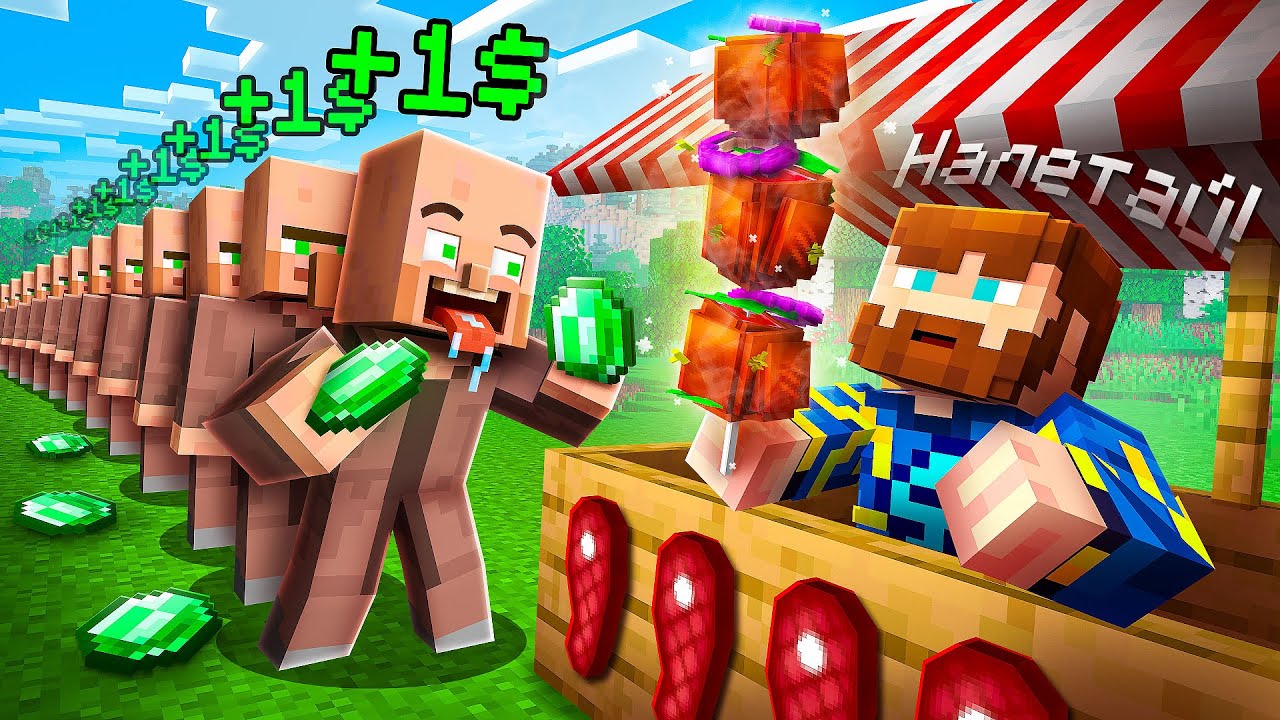 😰Я Открыл Мясную ЛАВКУ в Майнкрафт! [Сюжетное Прохождение]