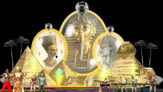 "Pyramid"(in the Lap of the God) Alan Parsons Projekt on the 3D animated