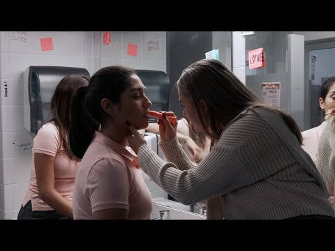 inside the girls bathroom// JUST GIRLS (short film)