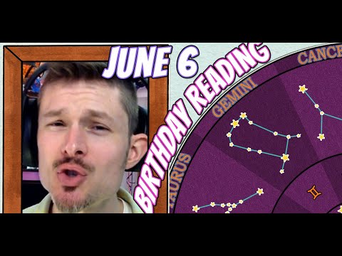 'Secret Language of Birthdays' June 6 Birthday Reading 🪅