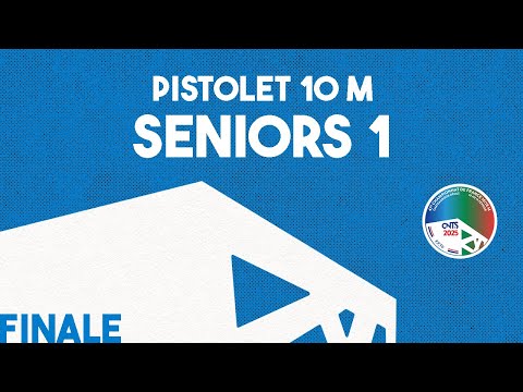 Finale Pistolet 10 m Seniors 1 - CdF 10/18m 2025