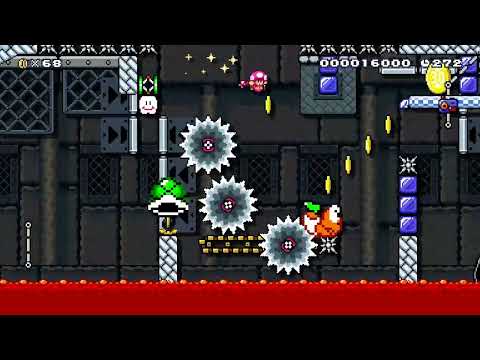 Fort Blue by bran98 [Mario Maker 2]