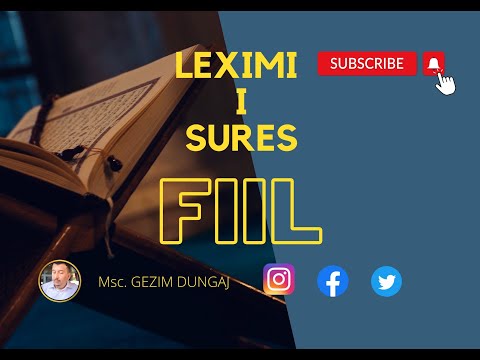 Leximi i Sures Fiil. MSc. Gezim Dungaj. #islam #quran #gezimdungaj