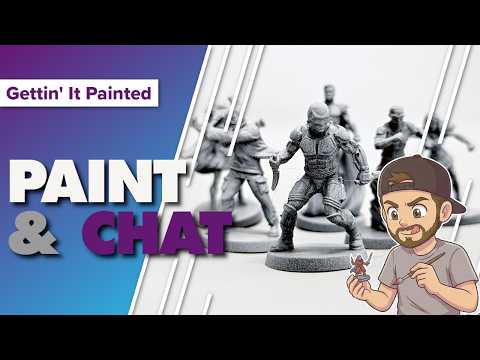 Zombicide 2nd Edition The Boys Miniature Speed Painting Live Stream and Chat | Painting for Charity