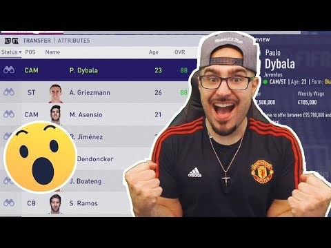 INSANE 70 MILLION DOLLAR SUPERSTAR PURCHASE - FIFA 18 Career mode Manchester United #03