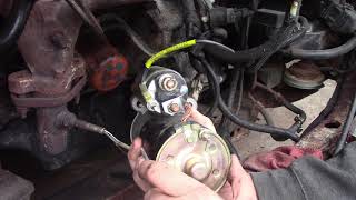 replacing a starter on the 92 sable wagon Ford Taurus easy view