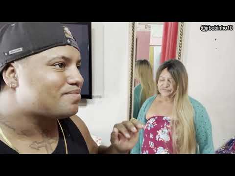 JR BOBINHO GETS A SCARED BY MOM'S NEW HAIRSTYLE, WHICH LOOKS LIKE A GOLDEN LION TIMBER!!!