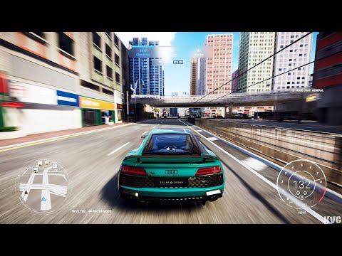 Test Drive Unlimited Solar Crown - Audi R8 Green Hell Performance Pack 2020 - Gameplay (PS5)