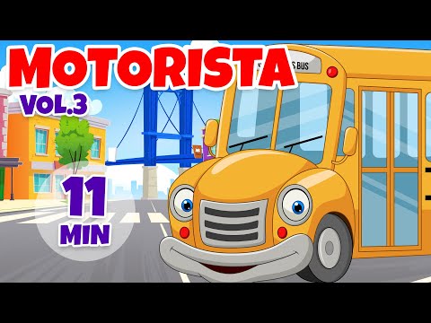 Motorista Vol. 3 - Giramille 11 min | Desenho Animado Musical