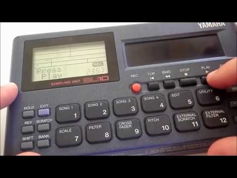 Yamaha SU10 Sampler 1996 - Dark Blue image 9