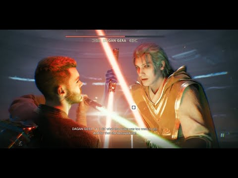 All Dagan Gera Boss Fights #starwars #jedisurvivor #calkestis #bossfight