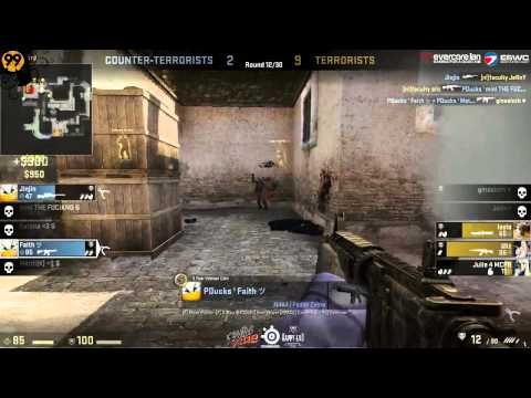 n!faculty female vs. Playing Ducks Ladies | Gruppe A, ESWC 2013 German Qualifier Females | de_mirage