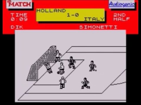 Emlyn Hughes International Soccer (EHIS) - ZX Spectrum, My goals in season.