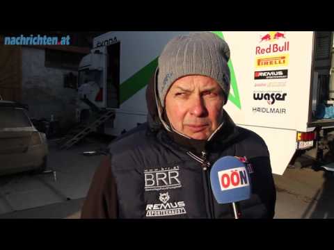 Testfahrt mit Raimund Baumschlager