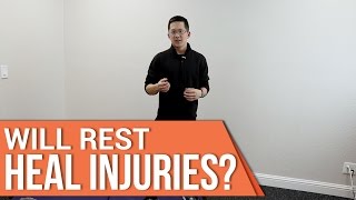 Will rest heal a groin pull or other injuries?