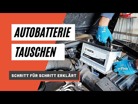 Autobatterie selber wechseln - ganz einfach in 3 Schritten 💡