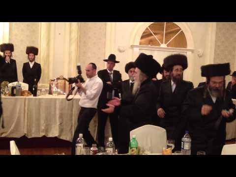RIMANOV REBBE son's wedding Tishray 5774