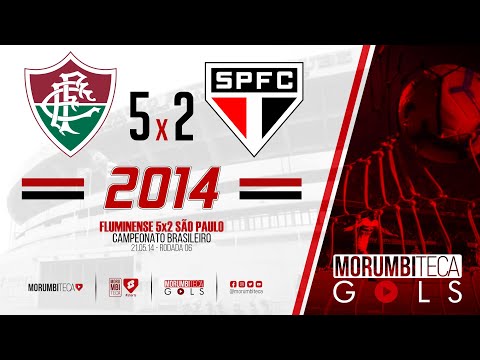 Fluminense 5x2 São Paulo - Brasileiro - Rodada 06 - 21/05/2014