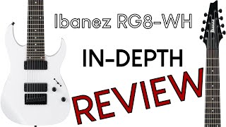 Video thumbnail for The Ibanez RG8-WH || PLAYTHROUGH AND REVIEW by GuyLikesGuitar