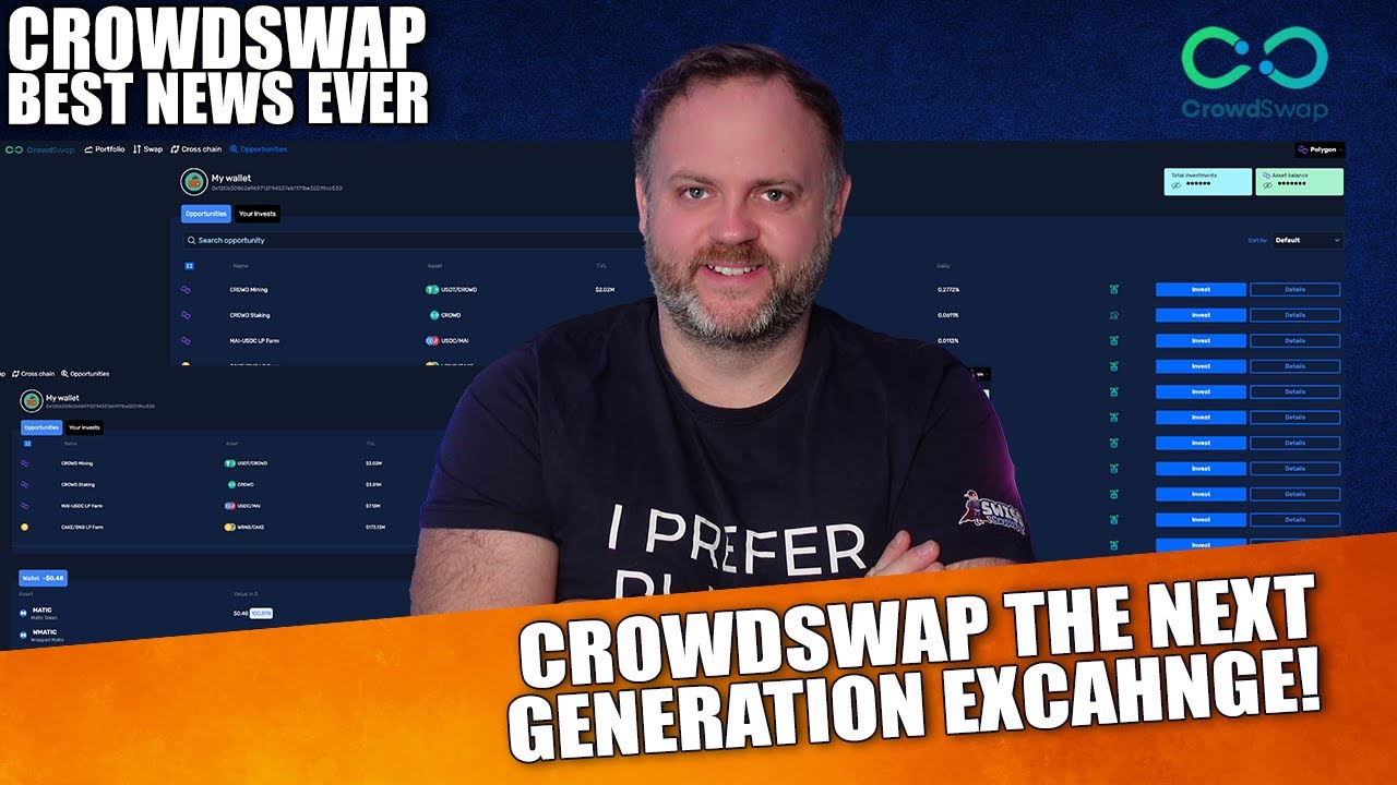 CrowdSwap the next Generation Exchange!