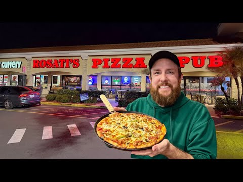 Voted Chicago’s Best Thin Crust Pizza at Rosati’s Authentic Chicago Pizza Since 1964