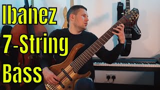 Video thumbnail for 7-String Bass Demo - Ibanez BTB7 Seven String Bass - Bass Practice Diary - 25th May 2021 by Johnny Cox Music