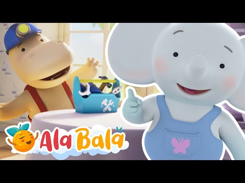 Echipa Tina - Tony repară apa 🌊 2 ORE Desene animate copii AlaBala - Tina și Tony